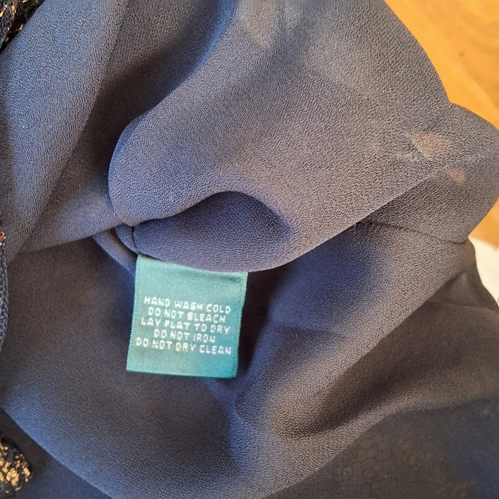 Ralph Lauren gold and black lace shell nwt - Picture 5 of 5